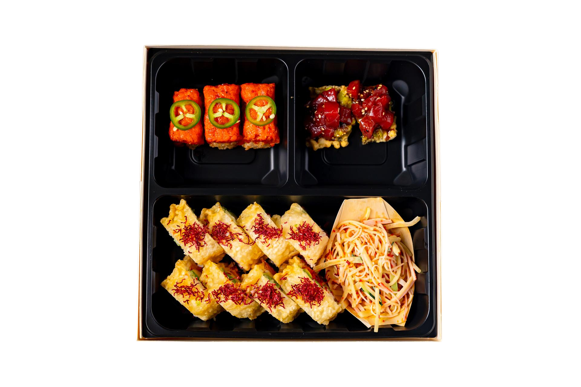 B10. Fire & Ice Bento